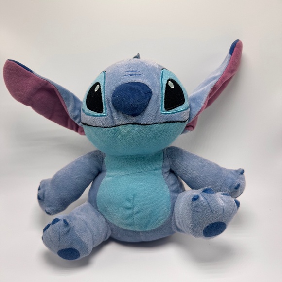 Disney Stitch from Lilo & Stitch Plush 10" w/ Pinkish‎ Purple Ears - Picture 1 of 6